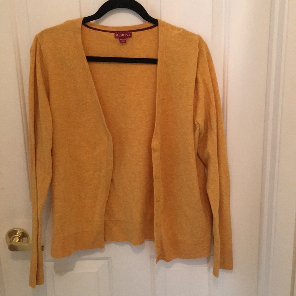 Golden Yellow Cardigan